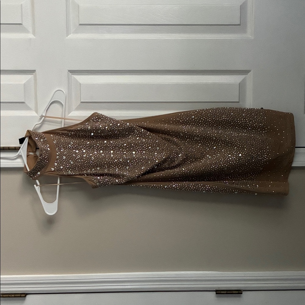 Windsor Brown Sequin Dress